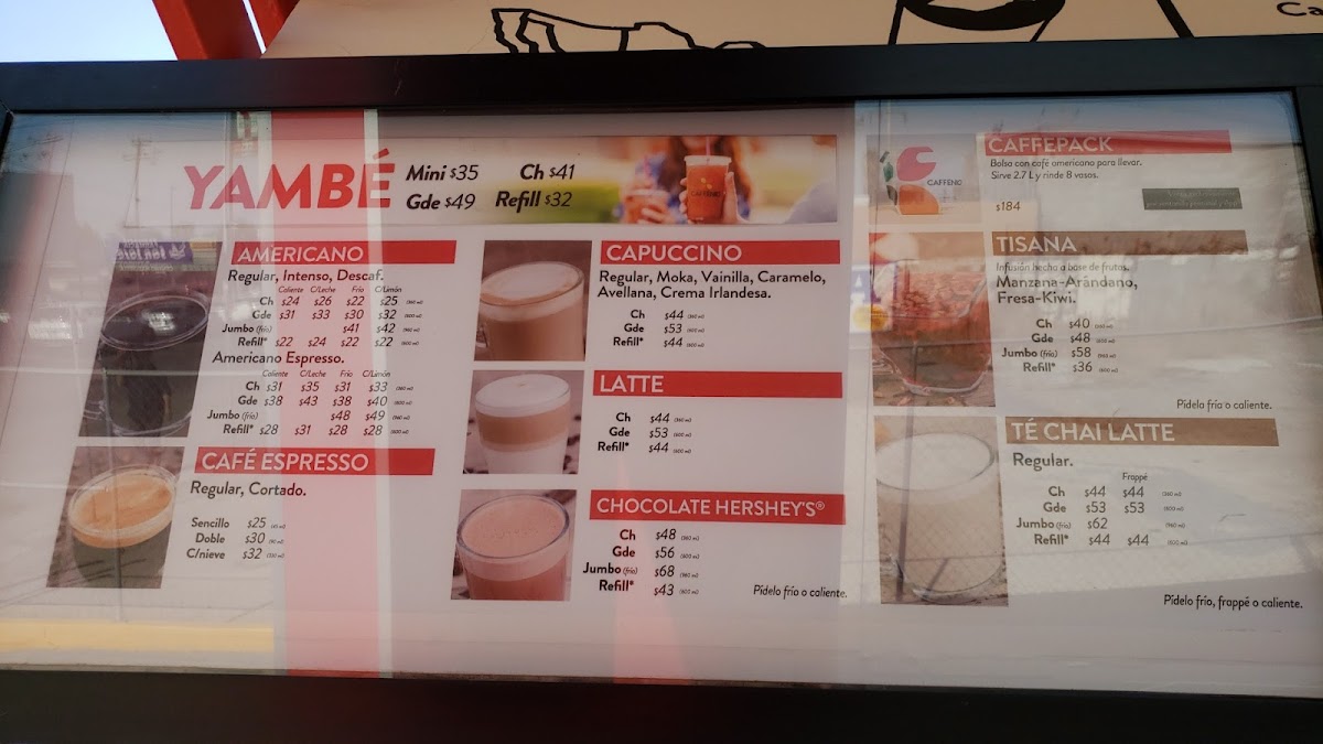 Caffenio Teran Menu - Image 3