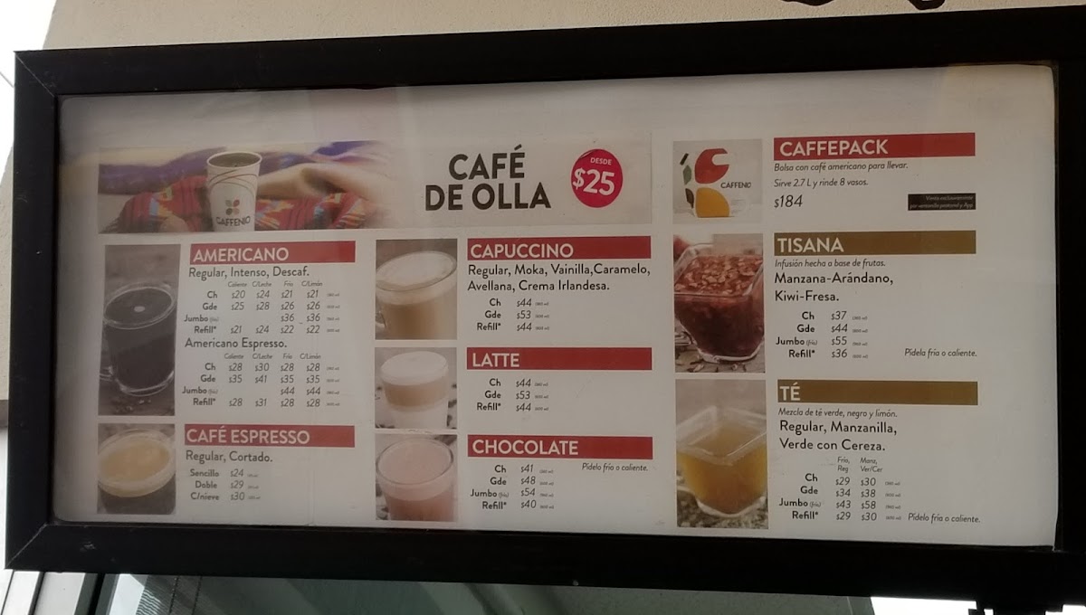Caffenio Teran Menu - Image 4